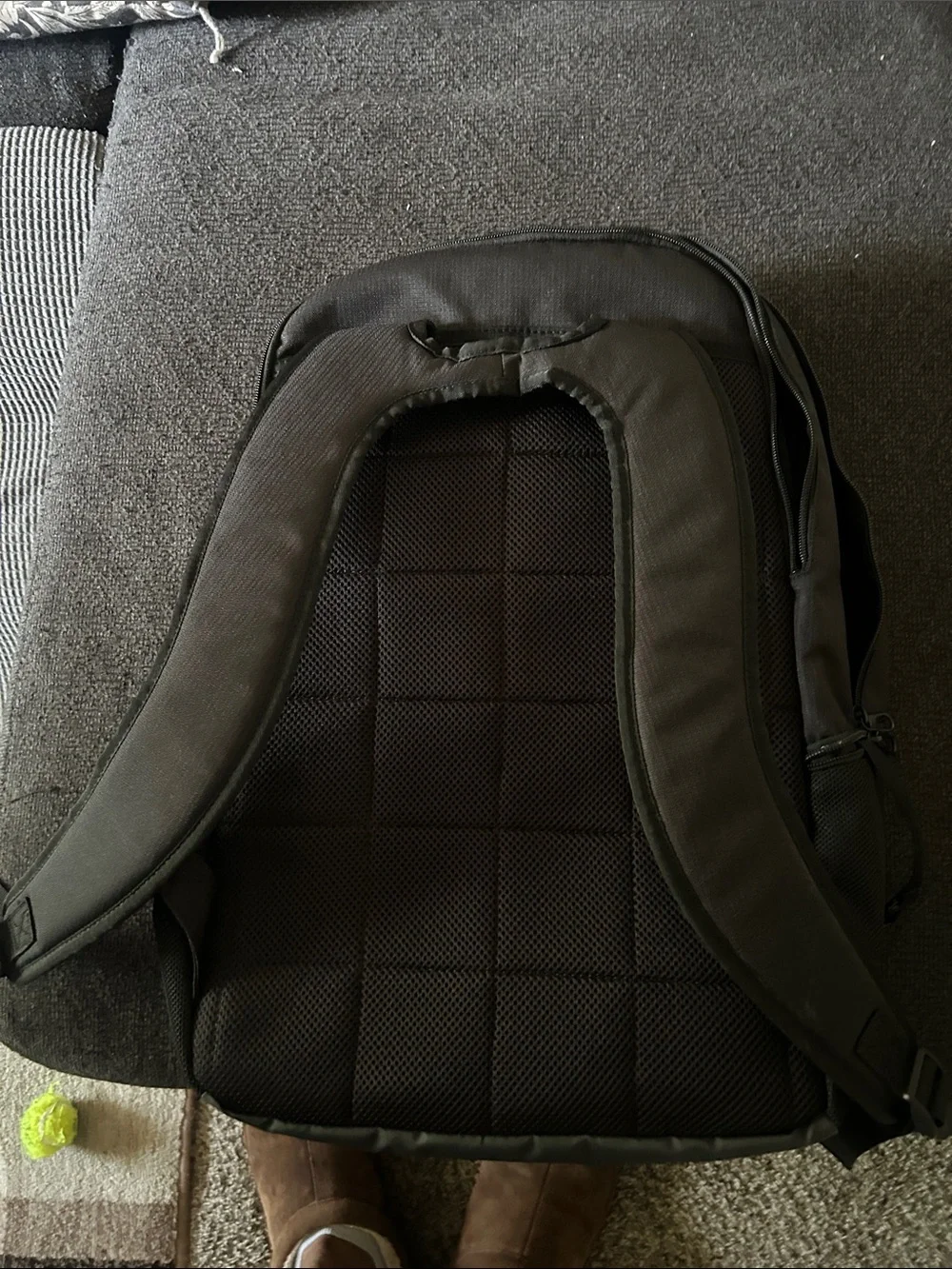 Nike Black Backpack with White Swoosh